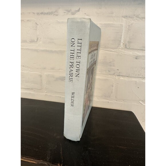 Little Town on the Prairie Laura‎ Ingalls Wilder Printed 1953 Hardcover Blue - Picture 2 of 16
